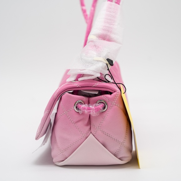 Marc Jacobs Mini Shoulder Bag Dual Pink Ombre Leather - Picture 5 of 10